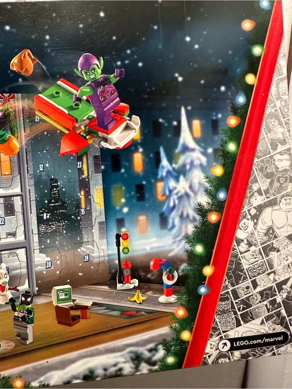 LEGO Marvel Spider-Man 2024 Advent Calendar Set 76293 – 246 Complete Box